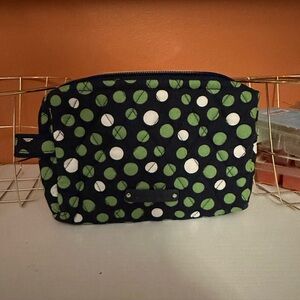 VERA BRADLEY Preppy Poly Cosmetic Bag (NWOT)